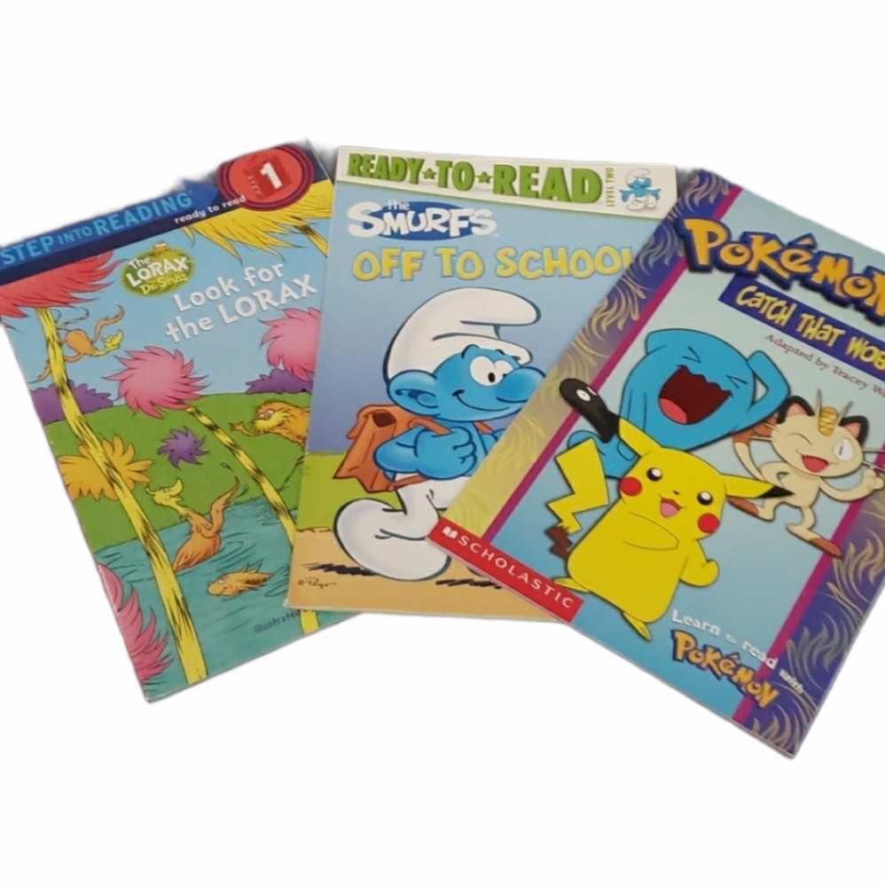 Bundle of learning to read books (4 in total)